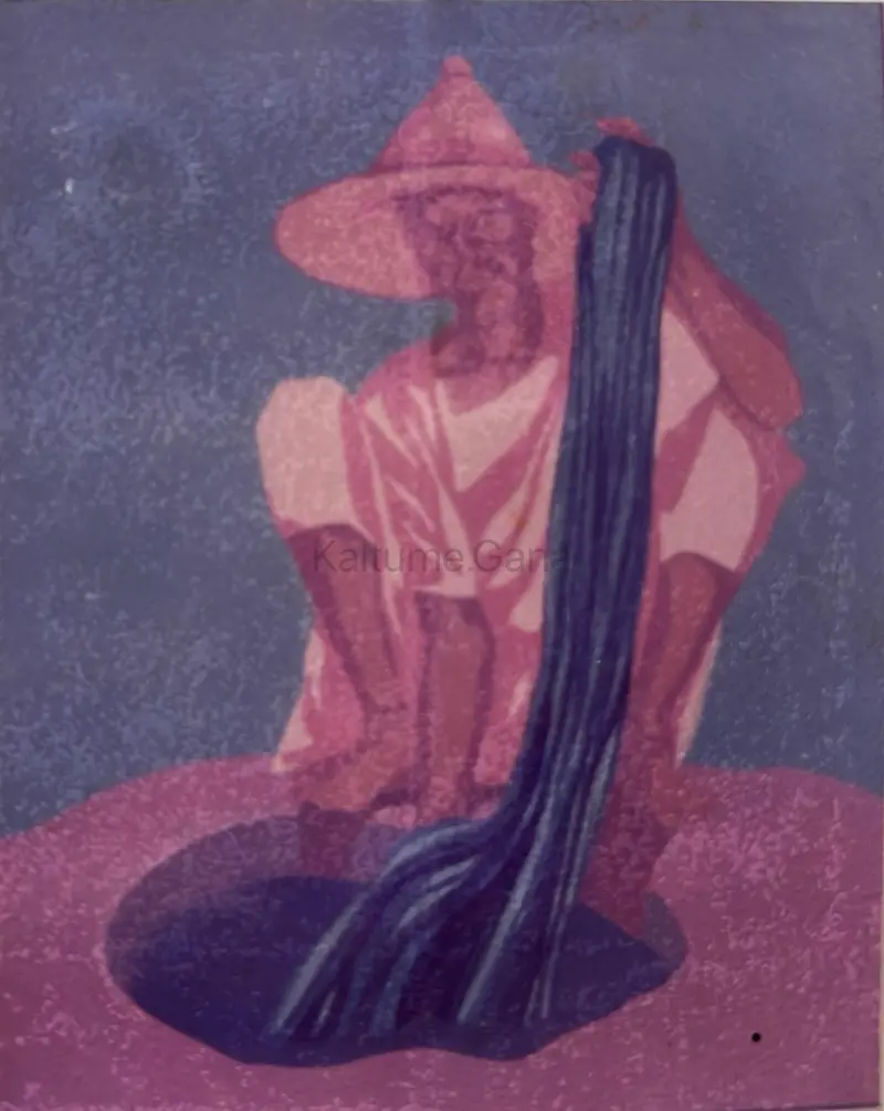 Painting artwork by Kaltume Gana